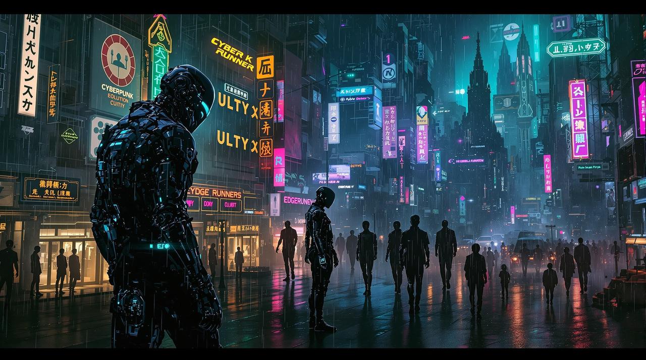 赛博朋克四十年:从银翼杀手到边缘行者 里番韩漫专题 - 赛博朋克四十年:从银翼杀手到边缘行者